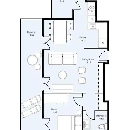 Premium Flat At Ajuda/belem With Balcony, Parking! Lejlighed *